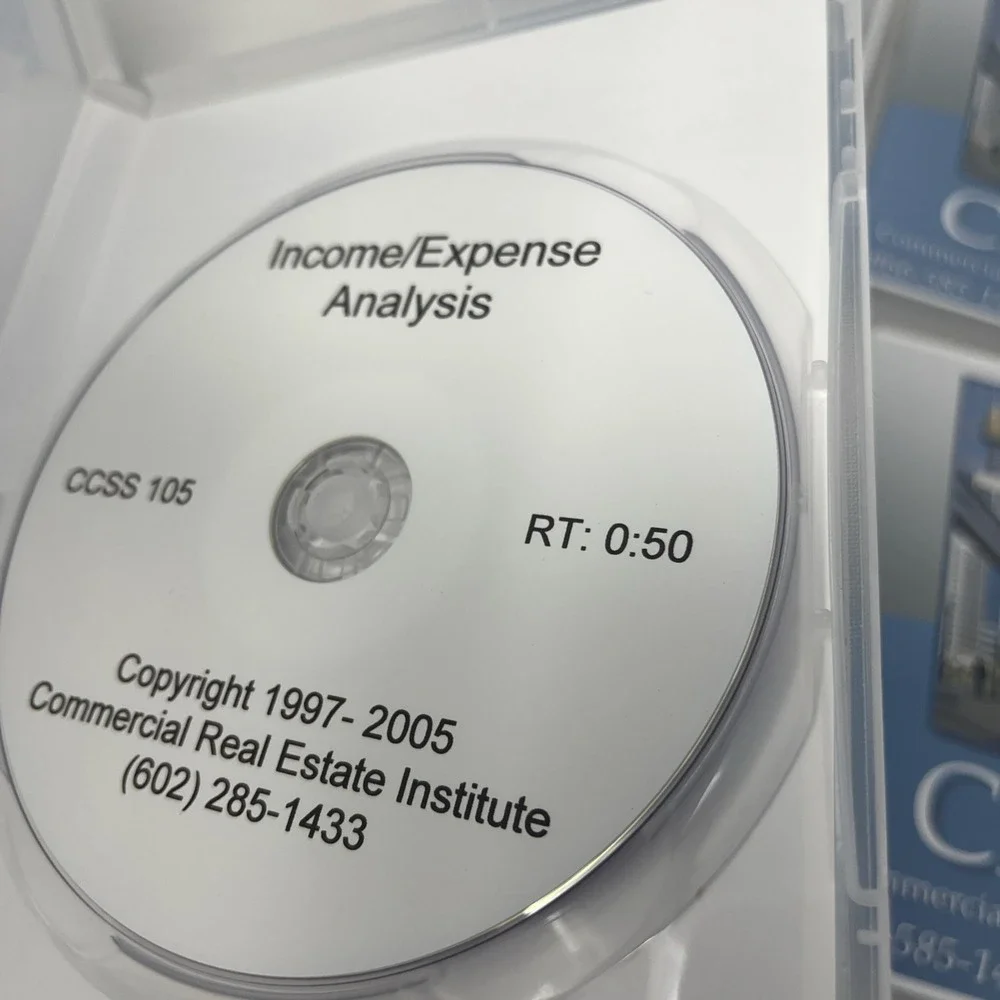 Commercial Real Estate Institute DVD Learning Complete Set Volumes 101-115 Lot